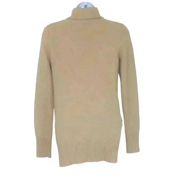 J Crew cardigan wool nylon cashmere blend XS pockets coastal grandmother beige - Picture 3 of 5